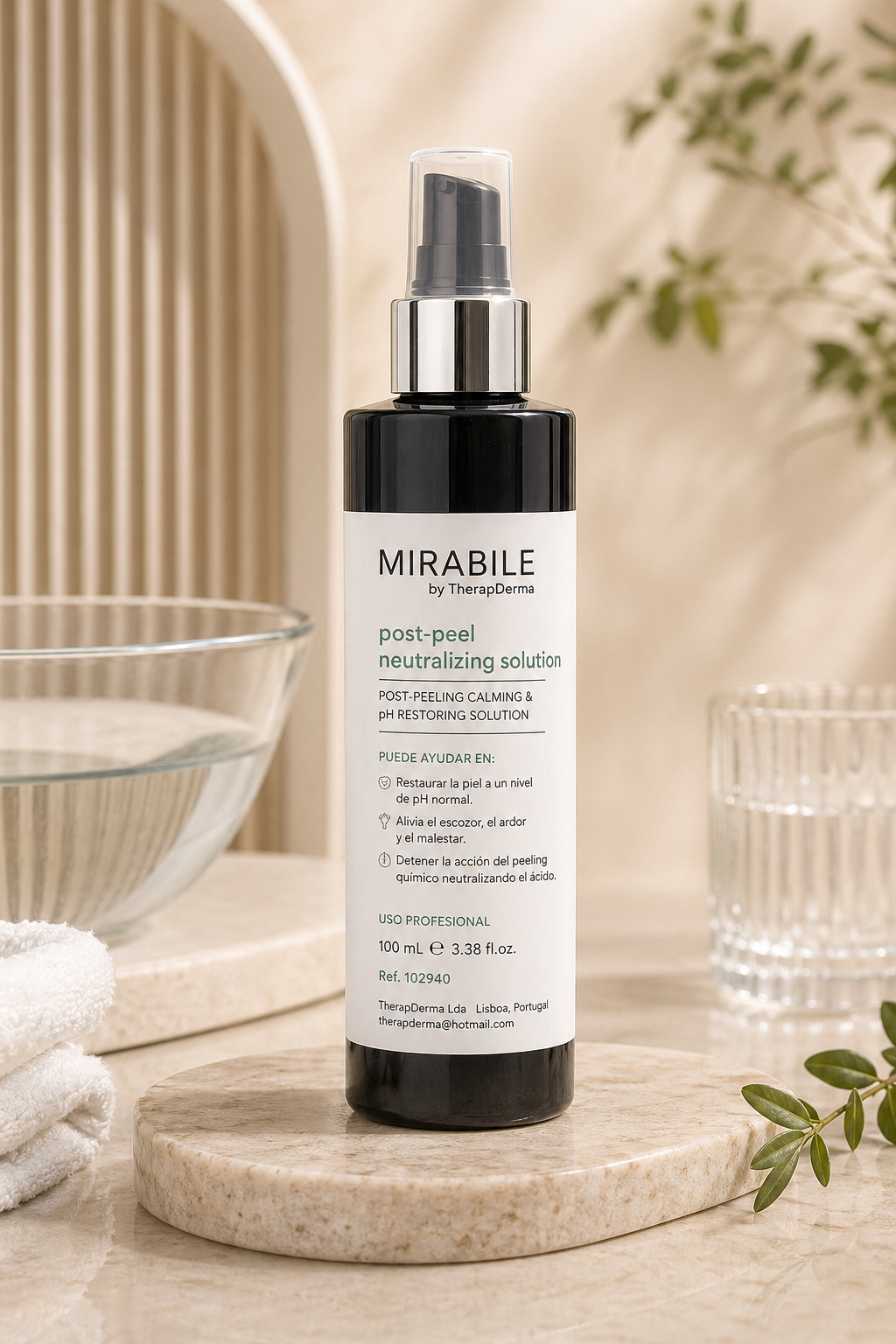 Post-Peeling Neutralizing Solution